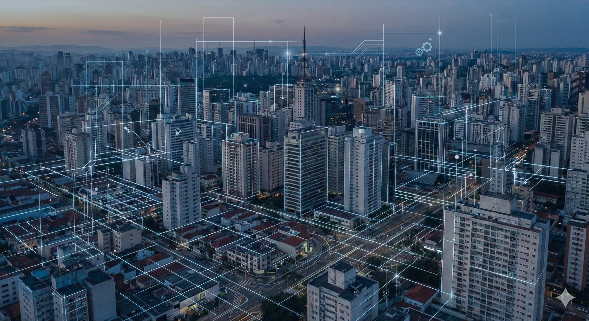 Vista urbana de Fortaleza — Costa Sales Engenharia, laudos e avaliação de imóveis no Ceará